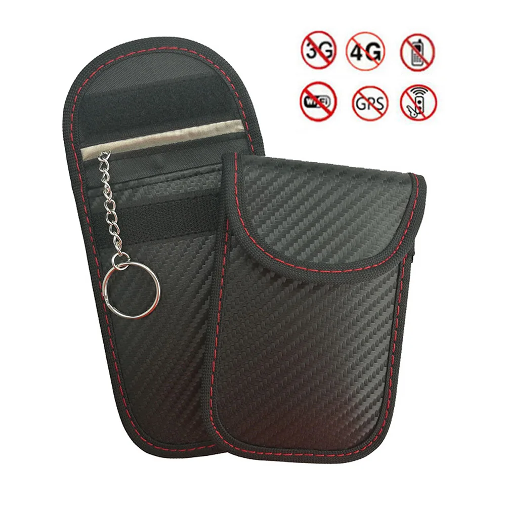 1pcs New RFID Electromagnetic Shielding Car Key Case Signal Blocking Bag Signal Blocker Case Cage Pouch For Keyless Car
1pcs New RFID Electromagnetic Shielding Car Key Case Signal Blocking Bag Signal Blocker Case Cage Pouch For Keyless Car
