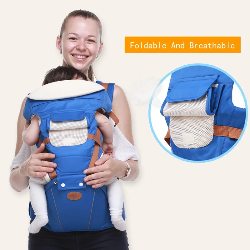 Baby Carrier 3 In 1 For 0-36M Newborn Infant Hipseats Baby Sling Backpack Loading Bear To 20kg Ergonomic Baby Carriers Hip Seat (3)