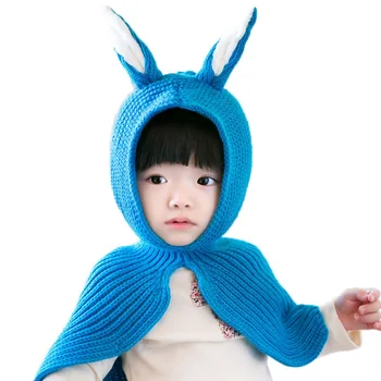 Newborn Baby Boys Girls Shawl Hats Infant Children Rabbit Ears Wool Cotton Hat Collar Suit For 1-5T Kid
Newborn Baby Boys Girls Shawl Hats Infant Children Rabbit Ears Wool Cotton Hat Collar Suit For 1-5T Kid