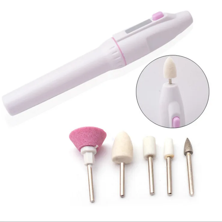 1set 2018 Mini Power Professional Electric Manicure Machine Pen Pedicure Nail File Nail Tools 6 Bits Drill Nail Drill Machine
1set 2018 Mini Power Professional Electric Manicure Machine Pen Pedicure Nail File Nail Tools 6 Bits Drill Nail Drill Machine