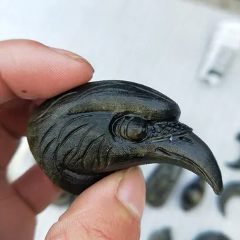 5cm natural obsidian carved crystal eagle aura gifts home decorative art collection
5cm natural obsidian carved crystal eagle aura gifts home decorative art collection