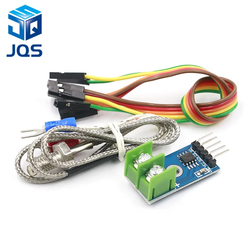 MAX6675 Module + K Type Thermocouple Thermocouple Senso Temperature Degrees Module for arduino
MAX6675 Module + K Type Thermocouple Thermocouple Senso Temperature Degrees Module for arduino