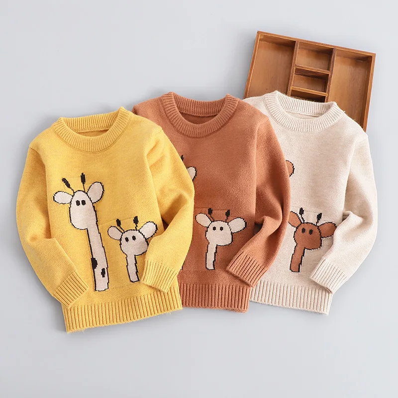 2018 new fashion children sweaters boys and girls sweaters winter clothing B8121
2018 new fashion children sweaters boys and girls sweaters winter clothing B8121