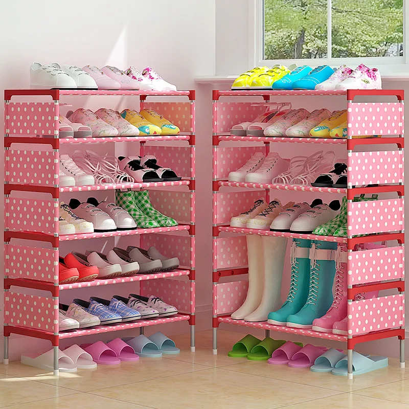 Shoe Hanger DIY Assembled Stainless Steel Dust-proof Storage Shoe Rack Multi-Layers Shoes Shelf Storage Organizer Stand Holder
Shoe Hanger DIY Assembled Stainless Steel Dust-proof Storage Shoe Rack Multi-Layers Shoes Shelf Storage Organizer Stand Holder