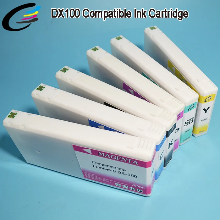 New Premium Fujifilm DX100 Printer Ink Cartridge 220M with Chip and UV Resistant inks
New Premium Fujifilm DX100 Printer Ink Cartridge 220M with Chip and UV Resistant inks