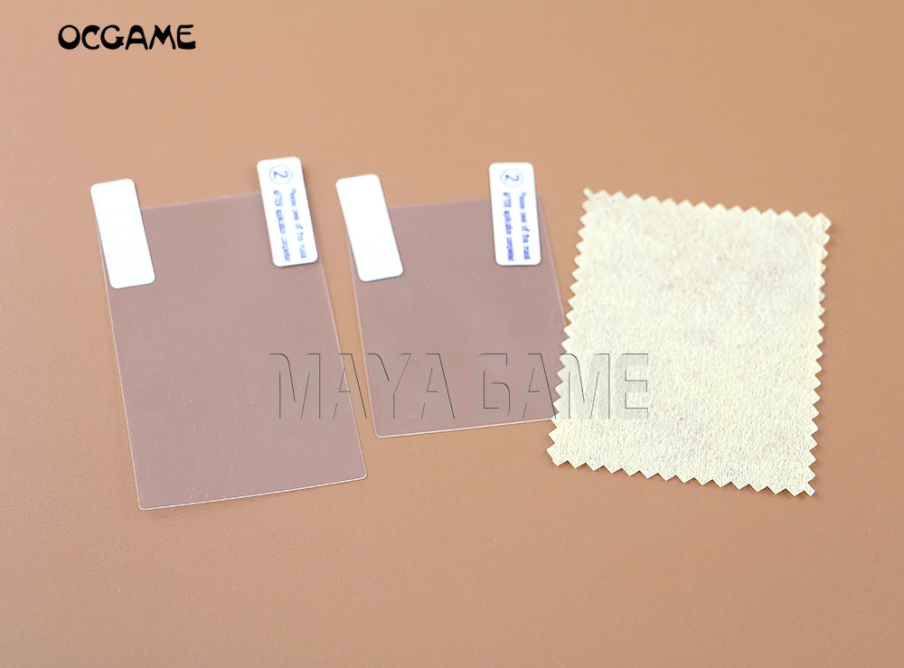 OCGAME 10 компл./лот Защитная пленка для поверхности 2 в 1 Верхняя Нижняя прозрачная