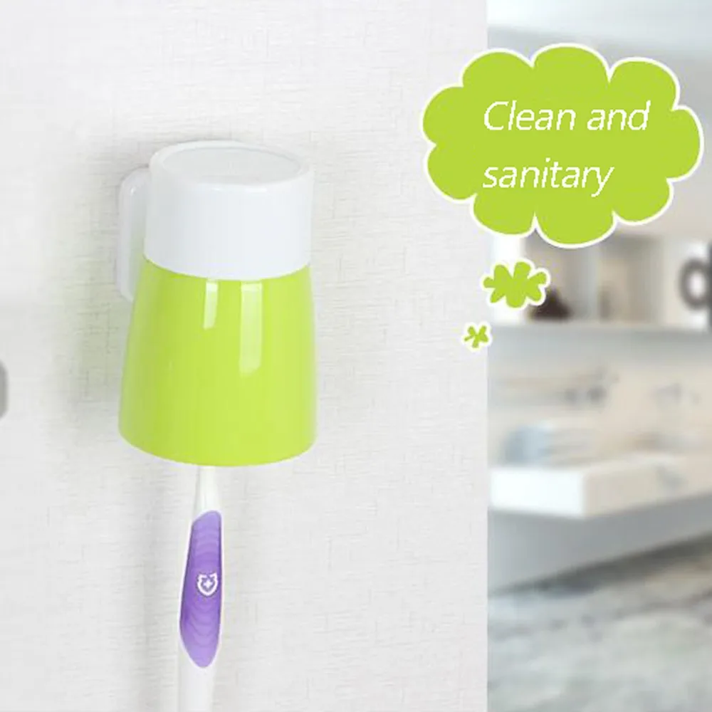 Toothbrush storage Paste Toothbrush Holder Toothbrush Cup wall-mounted rack Bathroom supplies for Family z0418#G20
Toothbrush storage Paste Toothbrush Holder Toothbrush Cup wall-mounted rack Bathroom supplies for Family z0418#G20