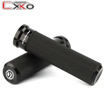 7/8" Handlebar Grips With laser Logo "CRUISYM" CNC+Rubber Handle Ends Protection For SYM CRUISYM cruisym 300
7/8" Handlebar Grips With laser Logo "CRUISYM" CNC+Rubber Handle Ends Protection For SYM CRUISYM cruisym 300