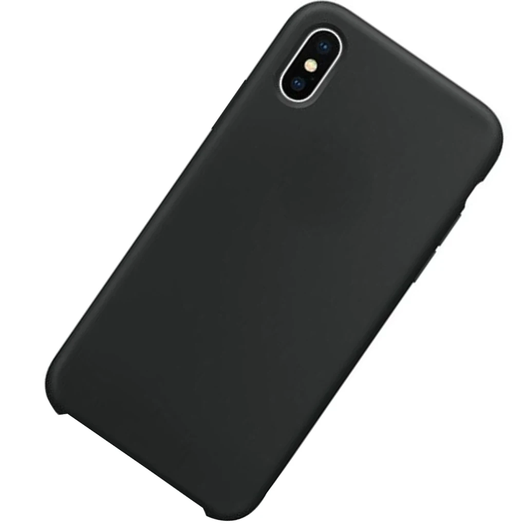 Новое поступление сменный однотонный чехол для iPhone 6S мягкий силиконовый