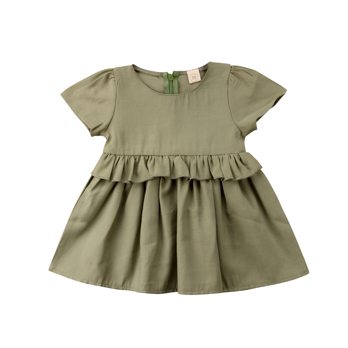 Baby Girl Linen Summer Hot Short Sleeve O-Neck Green Ruffles Vintage Style A-Line Princess Dress Kid Baby 0-24M
Baby Girl Linen Summer Hot Short Sleeve O-Neck Green Ruffles Vintage Style A-Line Princess Dress Kid Baby 0-24M