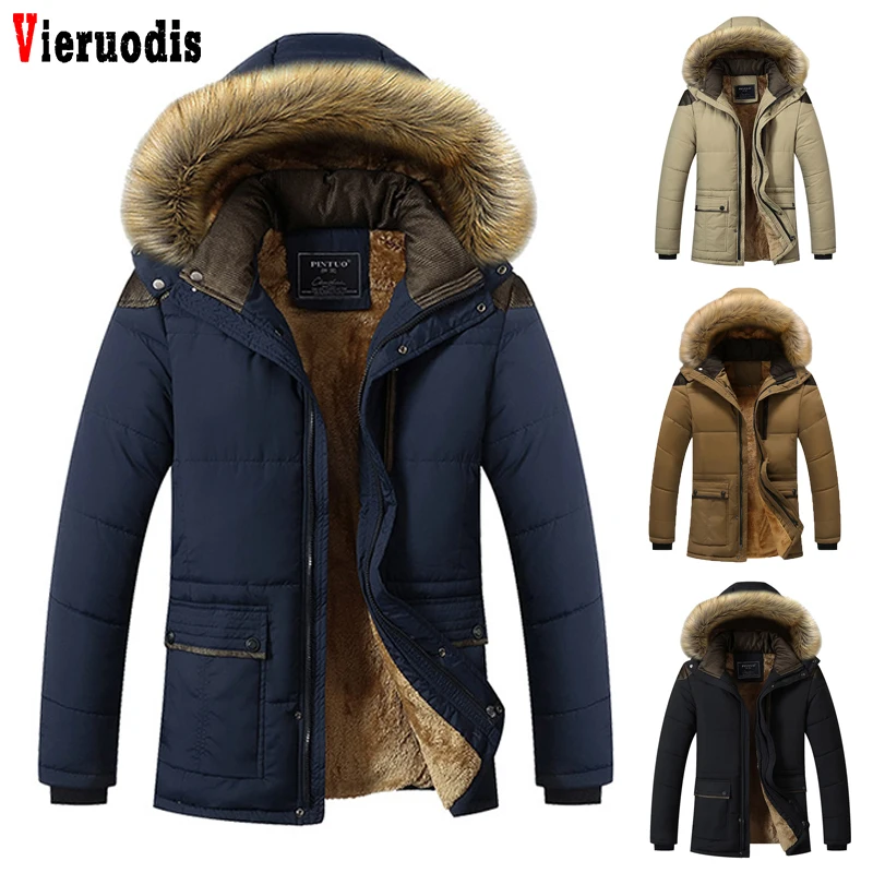 Winter New 2019 Men Down Keep Warm Coat Windproof Slim Thick Long Jacket Men Fashion Fur Collar Hooded Wool Liner Jacket
Winter New 2019 Men Down Keep Warm Coat Windproof Slim Thick Long Jacket Men Fashion Fur Collar Hooded Wool Liner Jacket