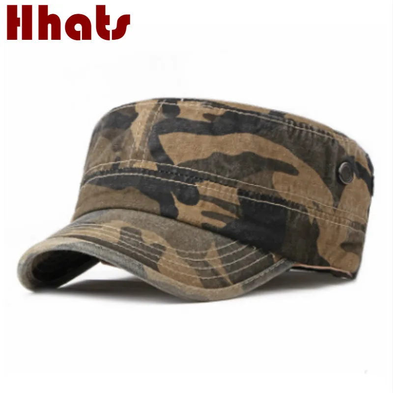 High Quality Camouflage Military Hats For Men Adjustable Unisex Fall Army Cap Casual Camo Flat Navy Army Air Force Flat Top Hat
High Quality Camouflage Military Hats For Men Adjustable Unisex Fall Army Cap Casual Camo Flat Navy Army Air Force Flat Top Hat
