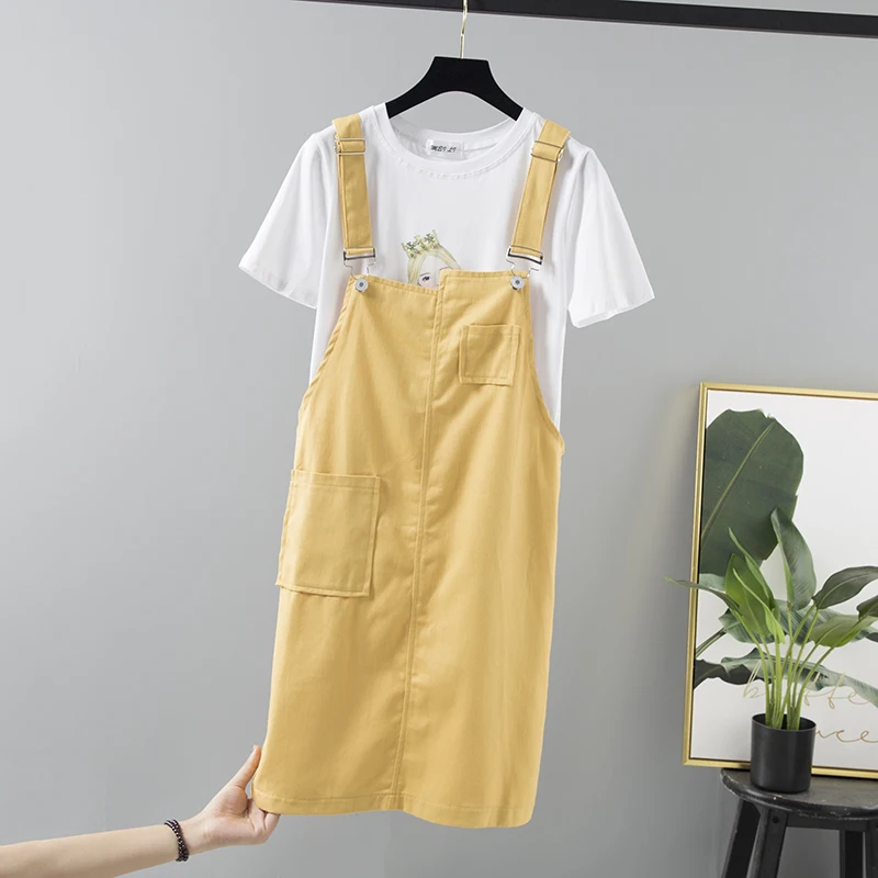Summer Casual Denim Jeans Women Female Suspenders Straps Braces Slim Skirt Full Long Skirts Clothes Clothing J334
Summer Casual Denim Jeans Women Female Suspenders Straps Braces Slim Skirt Full Long Skirts Clothes Clothing J334