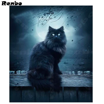 5D DIY Diamond Embroidery Black Cat Diamond Painting Animals Pictures Mosaic Full Square Drill Cross-Stitch Kits Home Decoration
5D DIY Diamond Embroidery Black Cat Diamond Painting Animals Pictures Mosaic Full Square Drill Cross-Stitch Kits Home Decoration