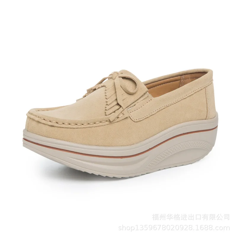 SWONCO Swing Shoes Autumn 2019 Woman Chunky Sneakers Platform Wedge Heels Genuine Leather Causal Shoes Lose Weight Sneakers Shoe
SWONCO Swing Shoes Autumn 2019 Woman Chunky Sneakers Platform Wedge Heels Genuine Leather Causal Shoes Lose Weight Sneakers Shoe