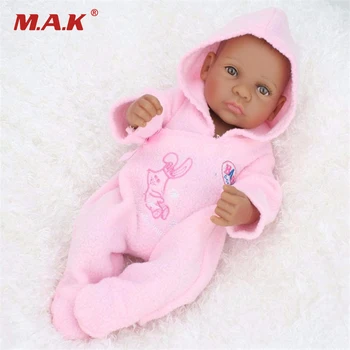 10 inch Boy African American Rebron Baby Doll For Kids Gift Realistic Lifelike Reborn Babies Doll Brinquedos
10 inch Boy African American Rebron Baby Doll For Kids Gift Realistic Lifelike Reborn Babies Doll Brinquedos