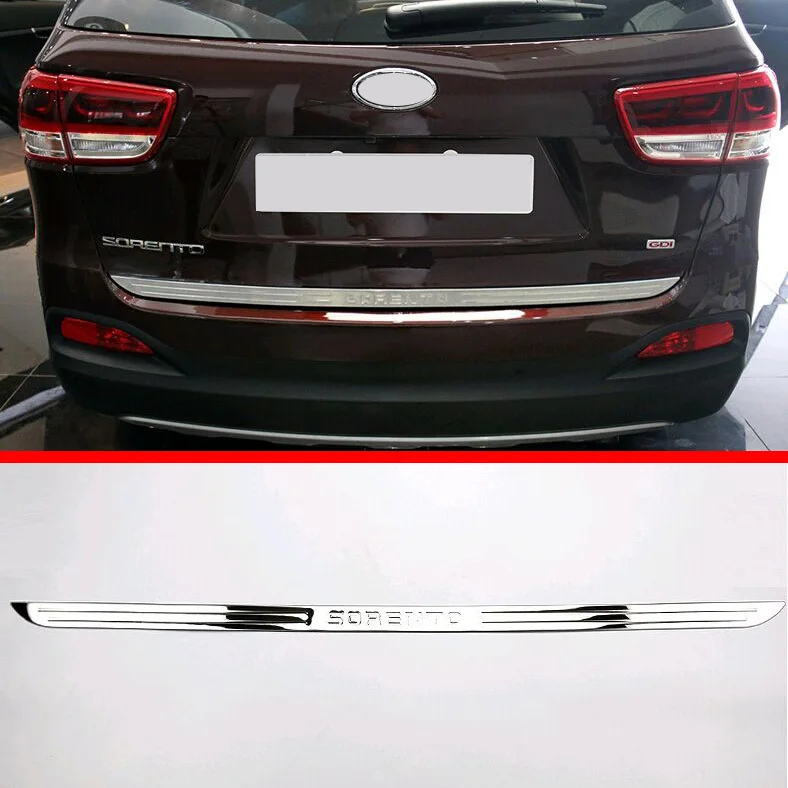 For KIA SORENTO L 2015 2016 2017 Stainless Steel Rear Trunk Lid below Cover Trim Car Accessories Stickers
For KIA SORENTO L 2015 2016 2017 Stainless Steel Rear Trunk Lid below Cover Trim Car Accessories Stickers