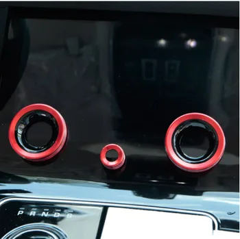 For Landrover Range Rover VELAR 2017 Aluminum alloy Car Central Air Conditioning Volume knobs Ring Trims Accessories 3pcs
For Landrover Range Rover VELAR 2017 Aluminum alloy Car Central Air Conditioning Volume knobs Ring Trims Accessories 3pcs