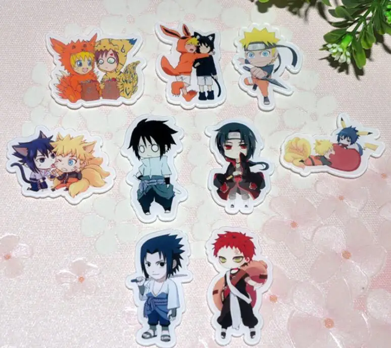 10 PCS Mix Naruto Badges for Backpack Kawaii Acrylic Badges Clothes Icons on Backpack Pin Brooch Decoration X-26
10 PCS Mix Naruto Badges for Backpack Kawaii Acrylic Badges Clothes Icons on Backpack Pin Brooch Decoration X-26