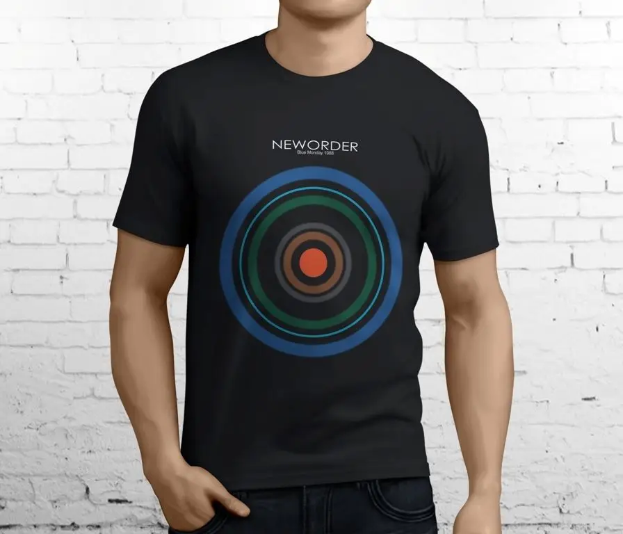 NEW ORDER Blue Monday 1988 Rock Band Men's Black T-Shirt Size S-3XLNew T Shirt Spring Summer
NEW ORDER Blue Monday 1988 Rock Band Men's Black T-Shirt Size S-3XLNew T Shirt Spring Summer