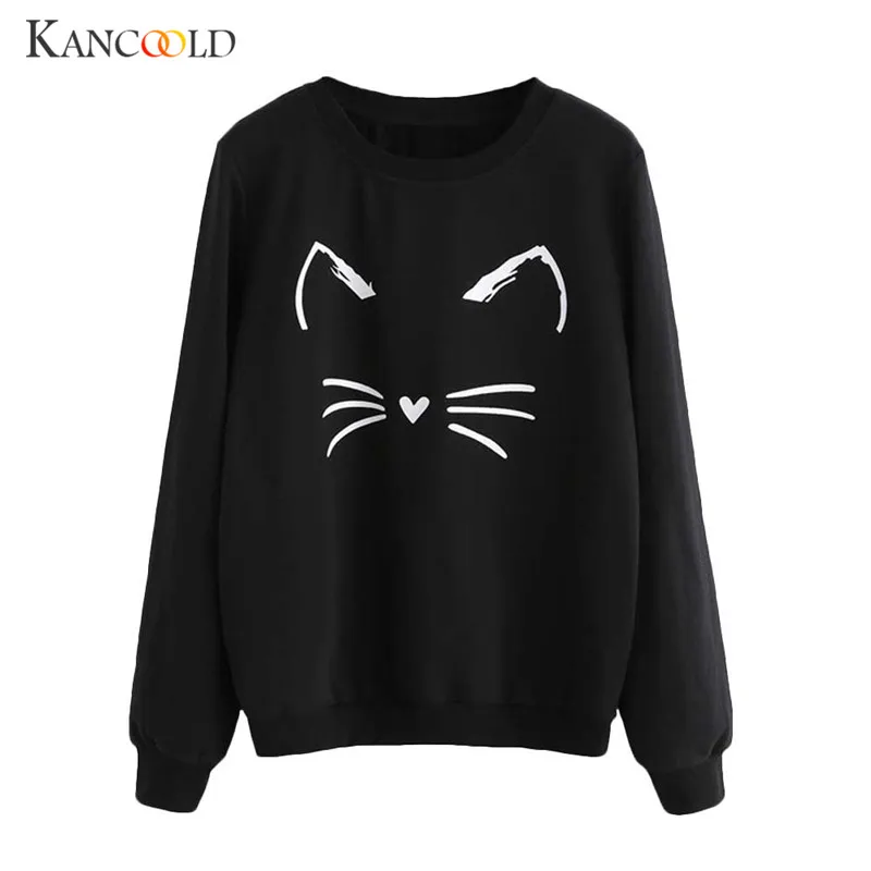 Hoodies sweatshirt women Black sudadera mujer Pullovers warm hooded Cute cat print sweatshirt women Long Sleeve Top Casual NO29A
Hoodies sweatshirt women Black sudadera mujer Pullovers warm hooded Cute cat print sweatshirt women Long Sleeve Top Casual NO29A