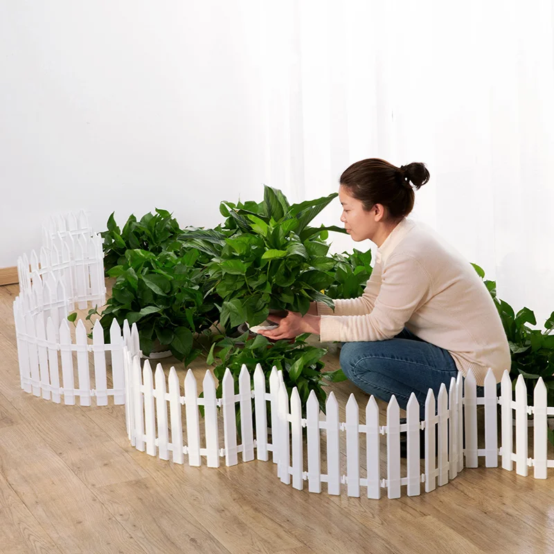 50x29cm/pack Plastic Fence Courtyard Indoor Garden Fence Kindergarten Flower Garden Vegetable Small Fence Christmas Decoration
50x29cm/pack Plastic Fence Courtyard Indoor Garden Fence Kindergarten Flower Garden Vegetable Small Fence Christmas Decoration