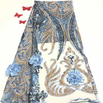 NEW Sequins Lace African Swiss voile Mesh Fabrics 2019 High Quality Nigerian French Tulle Sequins Lace Fabrics For Wedding A1643
NEW Sequins Lace African Swiss voile Mesh Fabrics 2019 High Quality Nigerian French Tulle Sequins Lace Fabrics For Wedding A1643