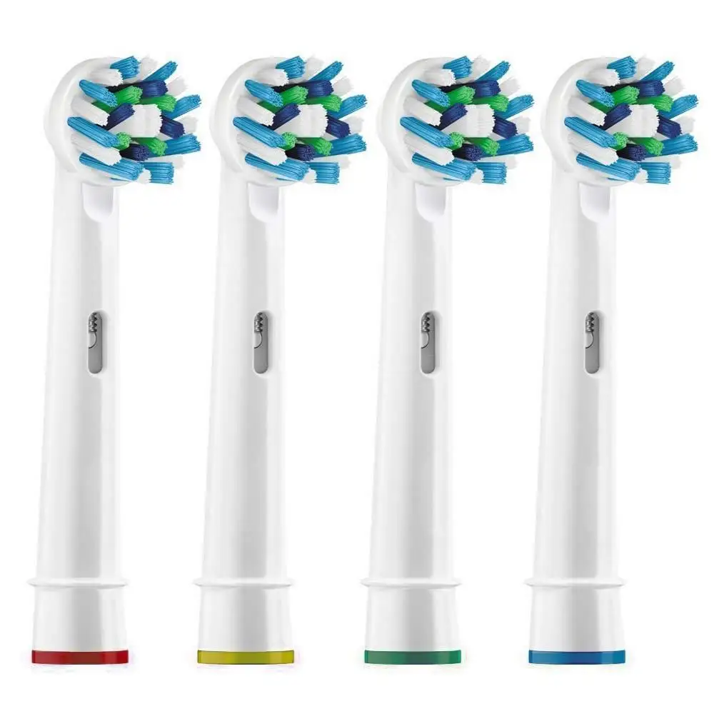 Oral B Replacement Brush Heads- Pack of 4 Crossaction Oralb Braun Generic Electric Toothbrush Heads- Cross Action Toothbrushes
Oral B Replacement Brush Heads- Pack of 4 Crossaction Oralb Braun Generic Electric Toothbrush Heads- Cross Action Toothbrushes