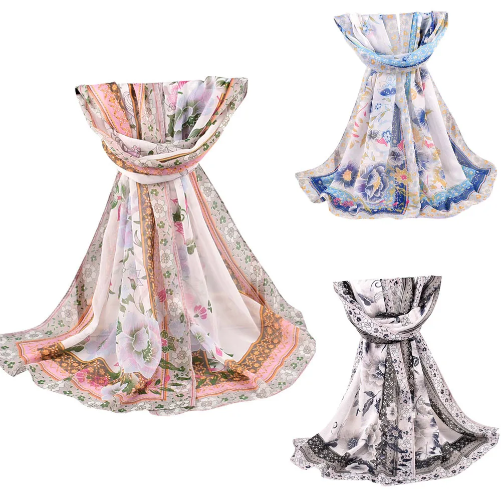 Fashion Women Printed Soft Chiffon Shawl Wrap Wraps Scarf Scarves High Quality 2018 Hot Sale New
Fashion Women Printed Soft Chiffon Shawl Wrap Wraps Scarf Scarves High Quality 2018 Hot Sale New