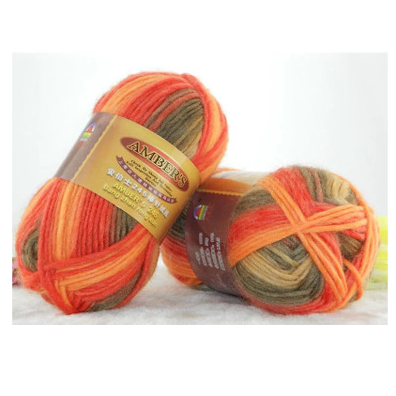 100g/ball High Quality Pure Wool Yarn Soft Baby Crochet Thick Yarn For Knitting Eco-Friendly Space Dyed Merino Chunky Woolen
100g/ball High Quality Pure Wool Yarn Soft Baby Crochet Thick Yarn For Knitting Eco-Friendly Space Dyed Merino Chunky Woolen