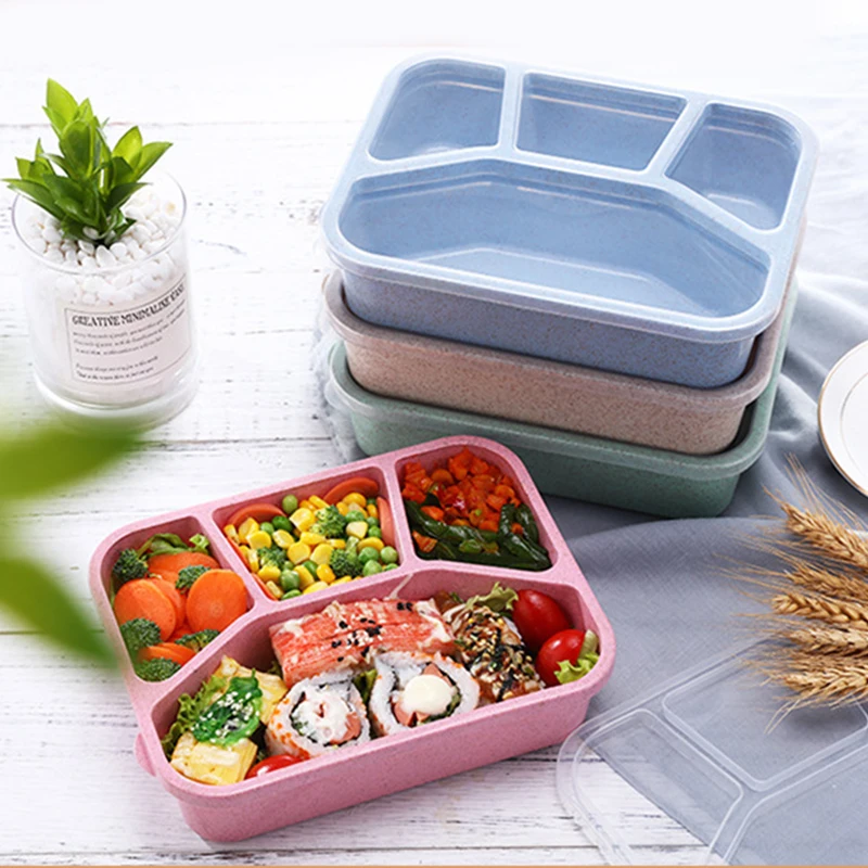 Portable Mini Bento 4 Grids Lunch Box Microwave Thermal Containers For Adults Travel Children Picnic Food Container and Storage
Portable Mini Bento 4 Grids Lunch Box Microwave Thermal Containers For Adults Travel Children Picnic Food Container and Storage