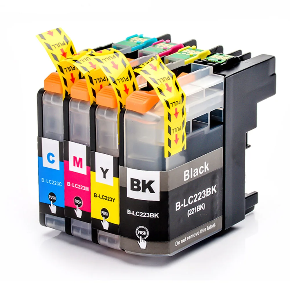 LC223 LC223xl Compatible Ink Cartridge For Brtoher DCP-J562DW/J4120DW/MFC-J480DW/J680DW/J880DW/J4620DW/J5720DW/J5320DW
LC223 LC223xl Compatible Ink Cartridge For Brtoher DCP-J562DW/J4120DW/MFC-J480DW/J680DW/J880DW/J4620DW/J5720DW/J5320DW