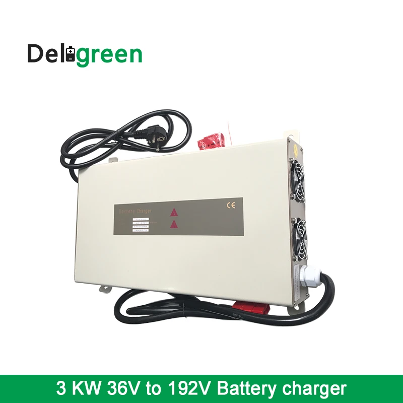 3000W lithium Lifepo4 36V 50A 48V 40A 72V 20A 98V 22A 120V 16A 144V 14A 192V 12A Battery charger 3KW
3000W lithium Lifepo4 36V 50A 48V 40A 72V 20A 98V 22A 120V 16A 144V 14A 192V 12A Battery charger 3KW