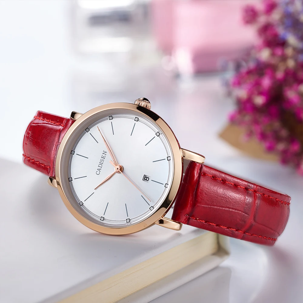 Cadisen C2015 Fashion Women Watches Analog Quartz Ladies Watch PU Leather Dress Clock Calendar Wrist Watch Gift for Women
Cadisen C2015 Fashion Women Watches Analog Quartz Ladies Watch PU Leather Dress Clock Calendar Wrist Watch Gift for Women
