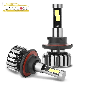 LVTUSI 2PCS H7 H4 LED Car Headlight H1 H3 H8 H9 H11 9003 9005 9007 Automobiles Headlamp Bulb 80W 6000K 200m DF
LVTUSI 2PCS H7 H4 LED Car Headlight H1 H3 H8 H9 H11 9003 9005 9007 Automobiles Headlamp Bulb 80W 6000K 200m DF