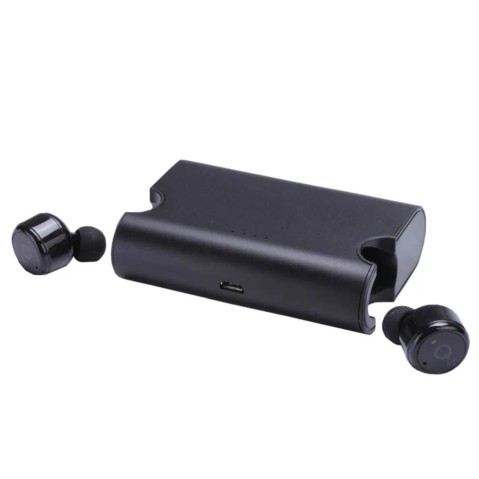 True Wireless Earbuds TWS Mini Cordless Headsets Bluetooth 4.2 Binaural Earphones with 1500mAH Charger Box for iPhone Andriod
True Wireless Earbuds TWS Mini Cordless Headsets Bluetooth 4.2 Binaural Earphones with 1500mAH Charger Box for iPhone Andriod
