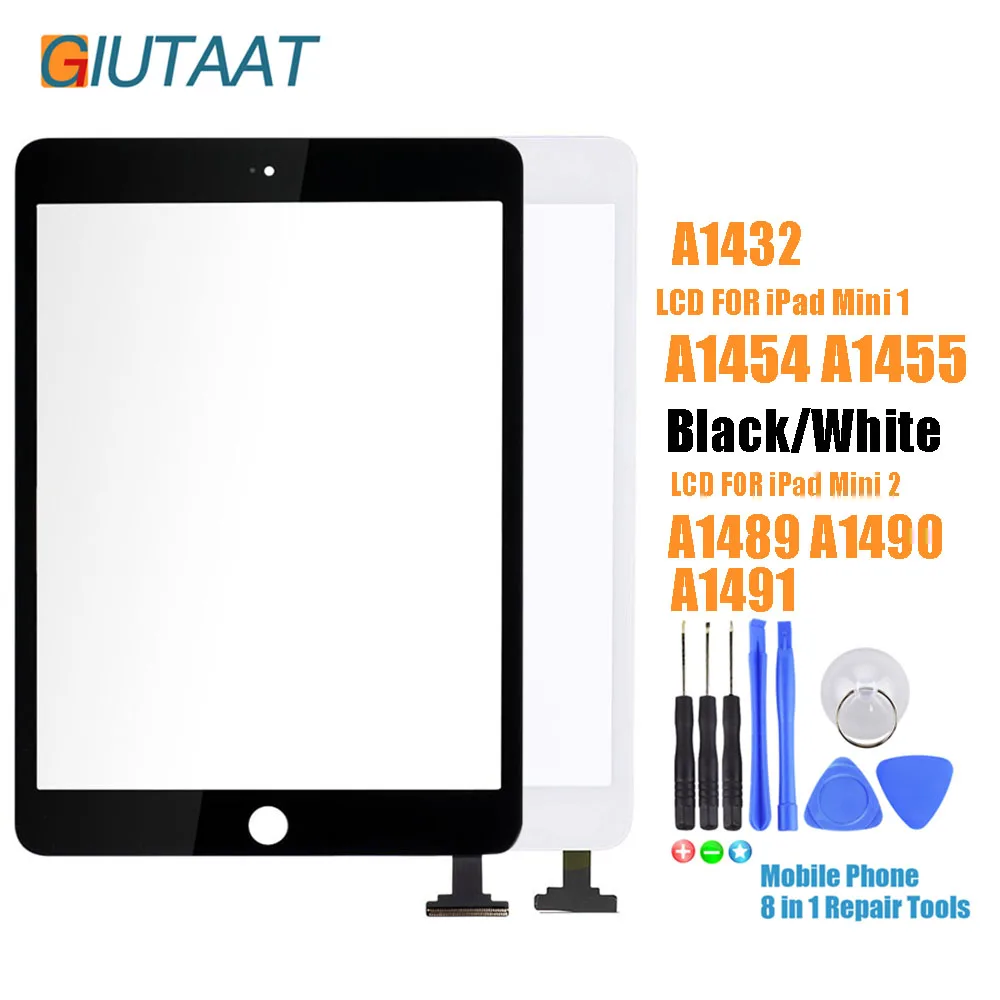 Panel For iPad Mini 1 Mini 2 A1432 A1454 A1455 A1489 A1490 A1491 Touch Screen Digitizer Sensor Glass No IC AND Home with Tools
Panel For iPad Mini 1 Mini 2 A1432 A1454 A1455 A1489 A1490 A1491 Touch Screen Digitizer Sensor Glass No IC AND Home with Tools