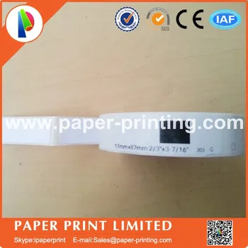30 x Rolls Brother Compatible Labels DK-11203, 17 x 87mm, 300 labels per roll, DK 11203, DK 1203
30 x Rolls Brother Compatible Labels DK-11203, 17 x 87mm, 300 labels per roll, DK 11203, DK 1203