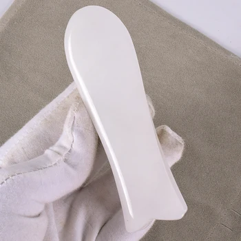 Jade Gua Sha Tool Massage Face SPA Natural Stone Acupuncture Scraping Healing White jade For Body Neck Eye Health Care
Jade Gua Sha Tool Massage Face SPA Natural Stone Acupuncture Scraping Healing White jade For Body Neck Eye Health Care