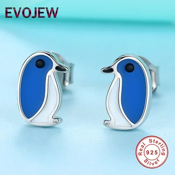 Lovely Cute Small Blue Enamel Penguin Earring 925 Sterling Silver Stud Earring For Women Girls Kids Children Jewelry Gift
Lovely Cute Small Blue Enamel Penguin Earring 925 Sterling Silver Stud Earring For Women Girls Kids Children Jewelry Gift