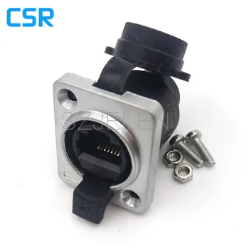 RJ45 socket female connectors, RJ45 panel mount connector socket, RJ45 Waterproof and dustproof connector,IP65
RJ45 socket female connectors, RJ45 panel mount connector socket, RJ45 Waterproof and dustproof connector,IP65