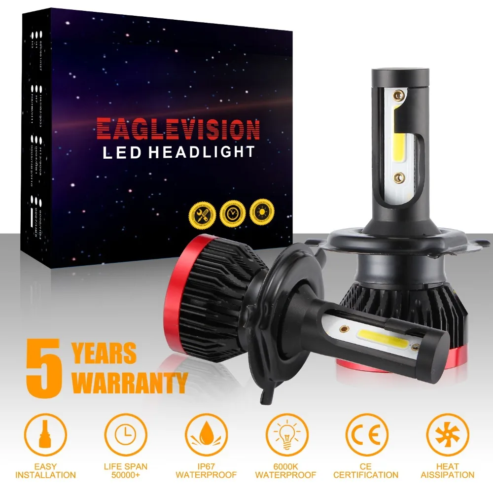 2pcs H8 9006 H1 H7 H4 9005 LED Headlight Conversion Kit COB Bulb 110W 26000LM White High Power 6000K Drop Shipping
2pcs H8 9006 H1 H7 H4 9005 LED Headlight Conversion Kit COB Bulb 110W 26000LM White High Power 6000K Drop Shipping