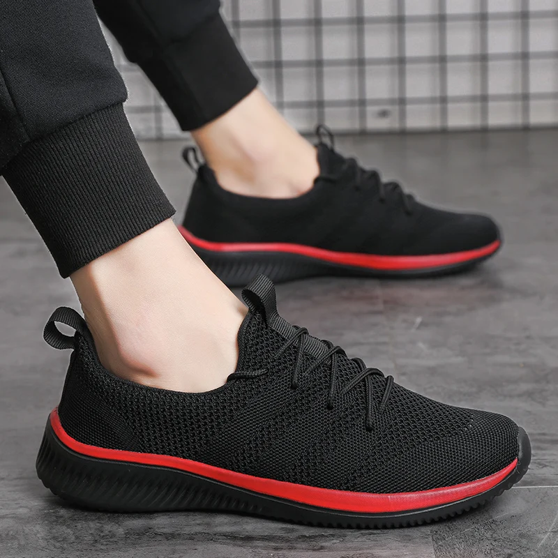 BomKinta Light Sports Running Shoes Man Comfortable Sneakers Cool Men Trainers Max Size 45 Black Red zapatillas hombre deportiva
BomKinta Light Sports Running Shoes Man Comfortable Sneakers Cool Men Trainers Max Size 45 Black Red zapatillas hombre deportiva