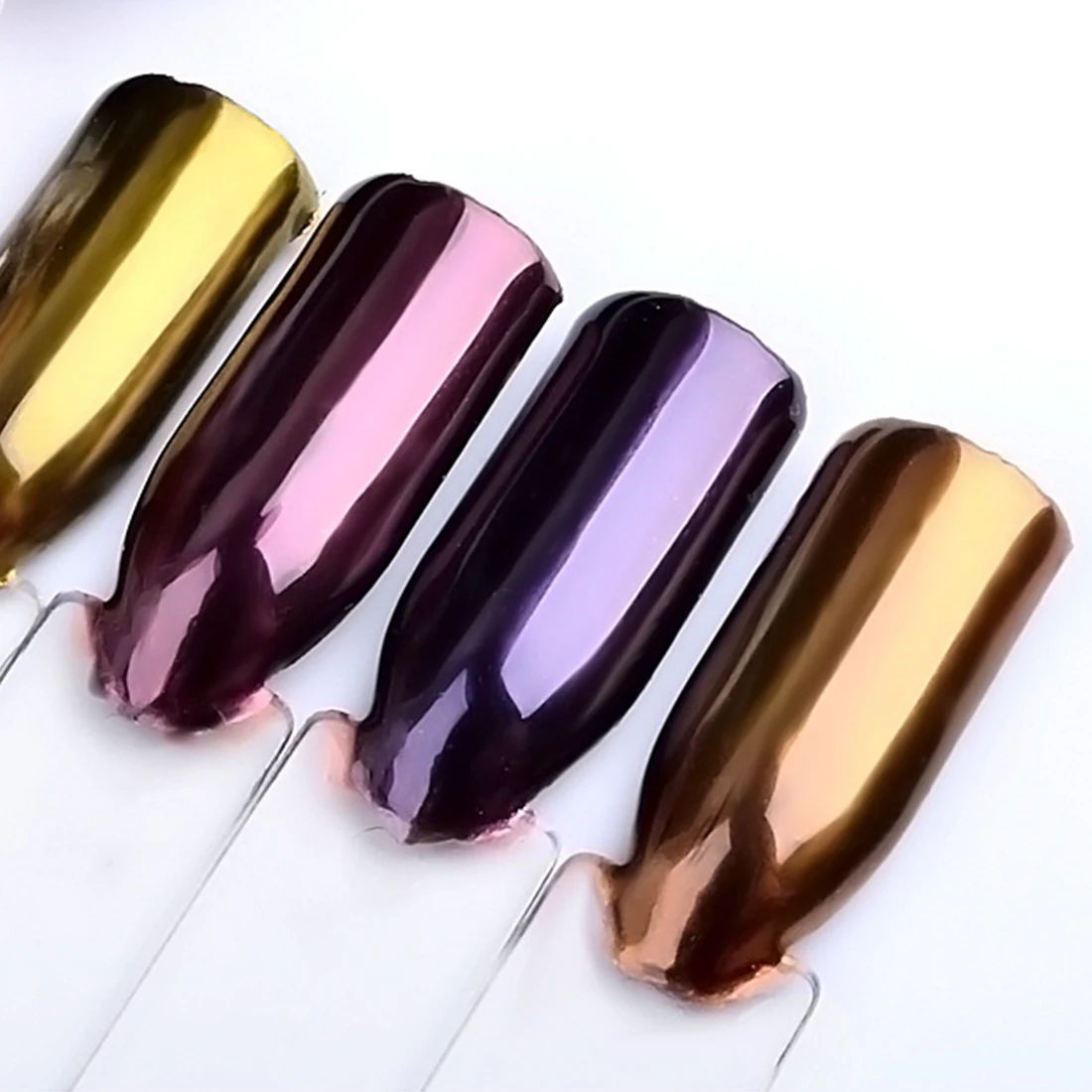 New Gold Mirror Powder Effect Shimmer Nail Glitter Shiny Rose Purple Mirror Chrome Dust Powder Nails Art Pigment 2g DIY Manicure
New Gold Mirror Powder Effect Shimmer Nail Glitter Shiny Rose Purple Mirror Chrome Dust Powder Nails Art Pigment 2g DIY Manicure