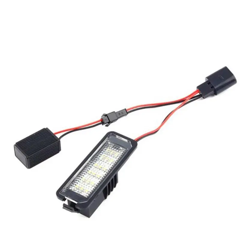 Светодиодный светильник VODOOL для номерного знака автомобиля 2 шт. 12 В 3 Вт 6000 К