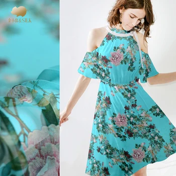 Peony digital inkjet silk georgette fabric summer thin Chinese silk fabric perspective scarf dress shirt silk fabric cloth
Peony digital inkjet silk georgette fabric summer thin Chinese silk fabric perspective scarf dress shirt silk fabric cloth