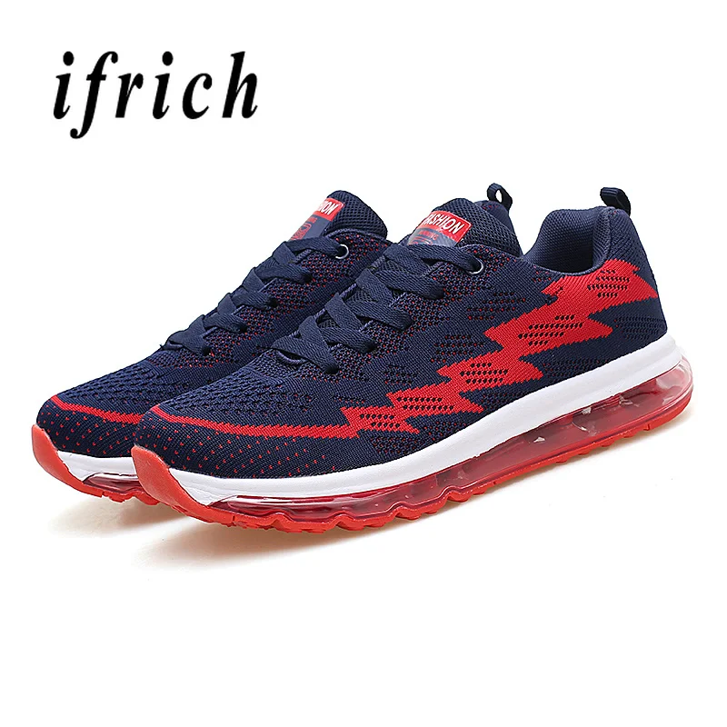 Man Running Shoes Dark Blue Red Mens Air Mesh Sneakers Spring Autumn Jogging Sneakers Breathable Sports Shoes For Male
Man Running Shoes Dark Blue Red Mens Air Mesh Sneakers Spring Autumn Jogging Sneakers Breathable Sports Shoes For Male