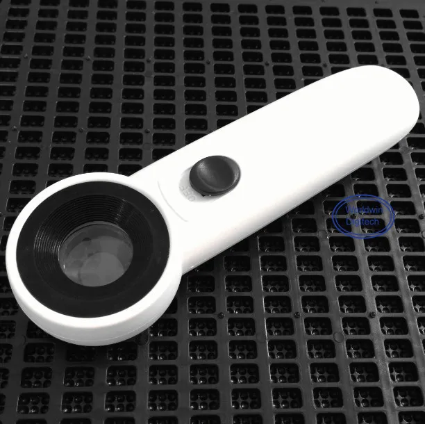 2 LED Lights 40X 20mm Magnifying Glass Jewelry Read Nature Loupe Observation Illumination Pcoket Portable Hand-held Magnifier
2 LED Lights 40X 20mm Magnifying Glass Jewelry Read Nature Loupe Observation Illumination Pcoket Portable Hand-held Magnifier