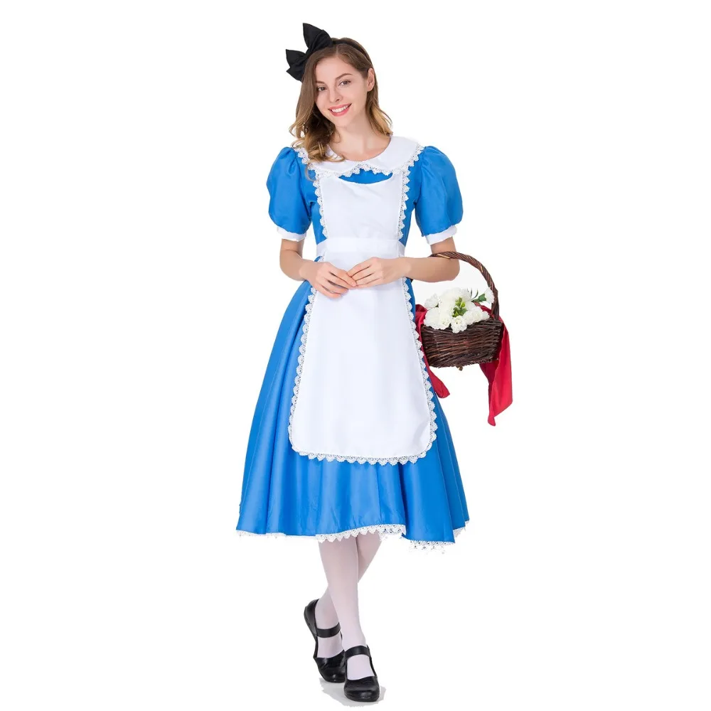 Halloween Women Adult Anime Alice In Wonderland Blue Party Dress Alice Dream Women Sissy Maid Lolita Cosplay Costume
Halloween Women Adult Anime Alice In Wonderland Blue Party Dress Alice Dream Women Sissy Maid Lolita Cosplay Costume