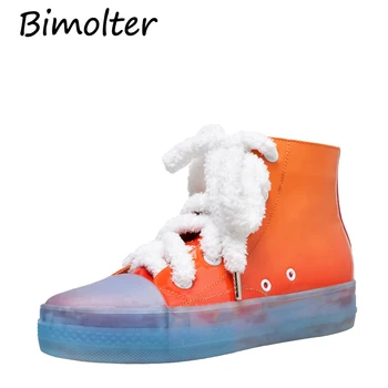 Bimolter Patent Leather Women Ankle Boots 3.5cm Thick Heel Fresh Air Round Toe Flock Lace up Fashion Leather Shoes Boots NC003
Bimolter Patent Leather Women Ankle Boots 3.5cm Thick Heel Fresh Air Round Toe Flock Lace up Fashion Leather Shoes Boots NC003